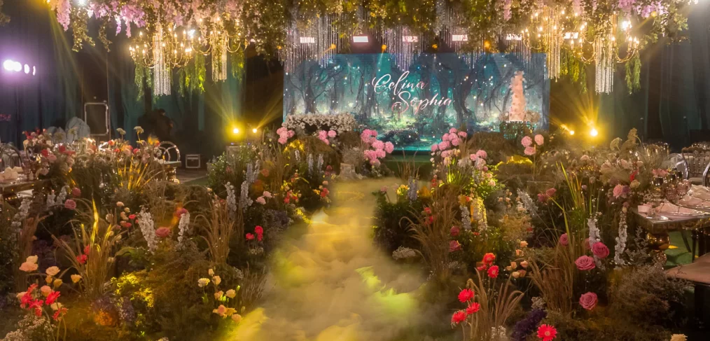 enchanting forest of dreams debut celebration designed by Khim Cruz