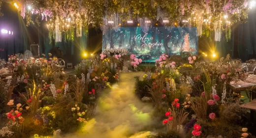 enchanting forest of dreams debut celebration designed by Khim Cruz