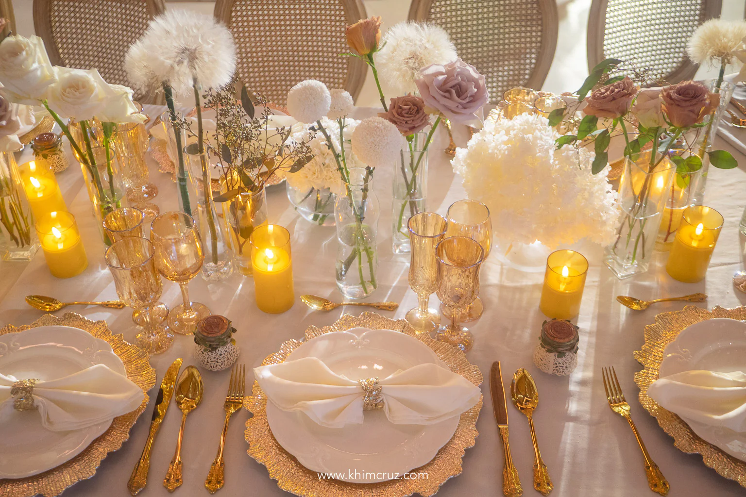 wedding reception characterized by understated elegance