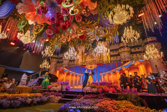 Disney themed musical celebration beauty and the beast performance