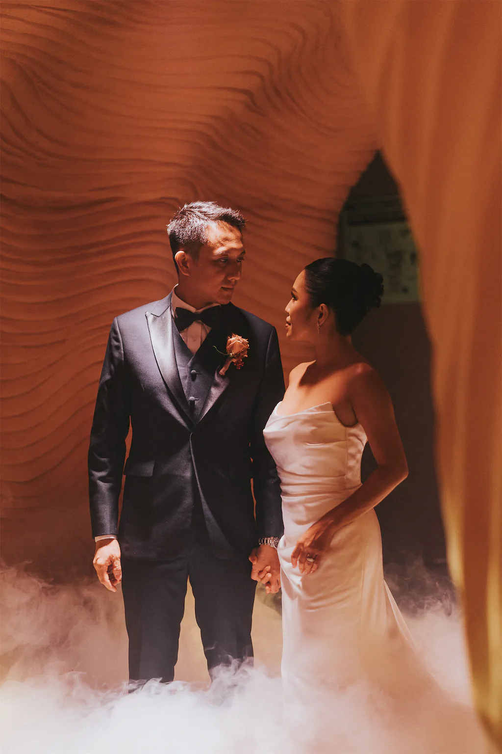 A wedding reception as timeless as the canyon that inspired it