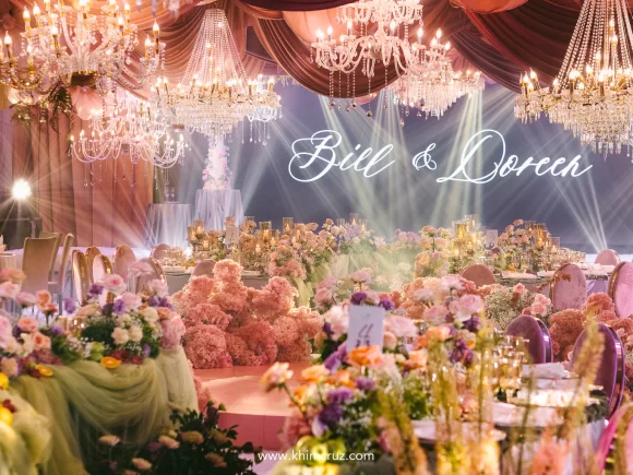 A wedding reception where florals met fruits—Bill & Doreen’s vintage-inspired celebration