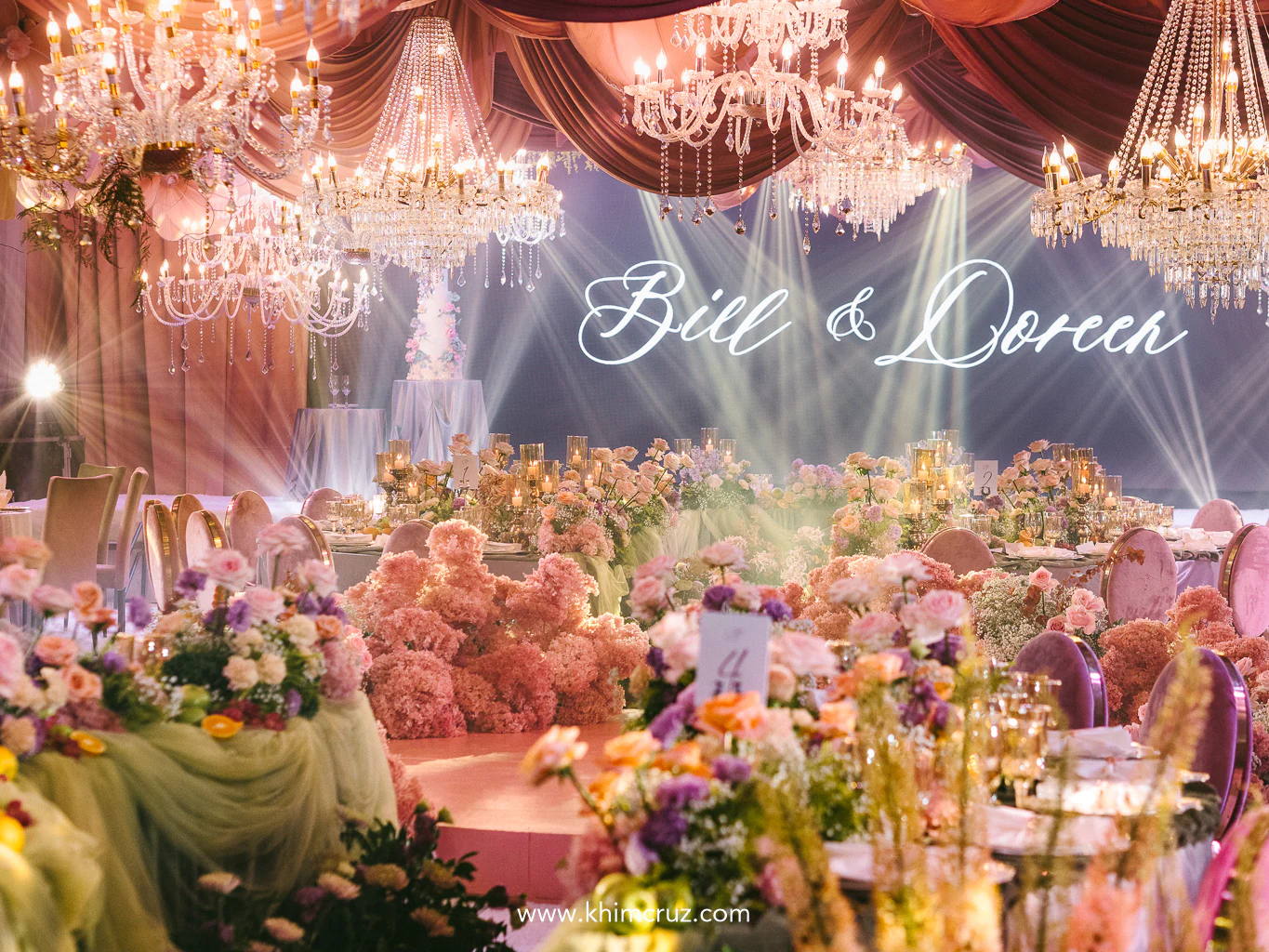 A wedding reception where florals met fruits—Bill & Doreen’s vintage-inspired celebration