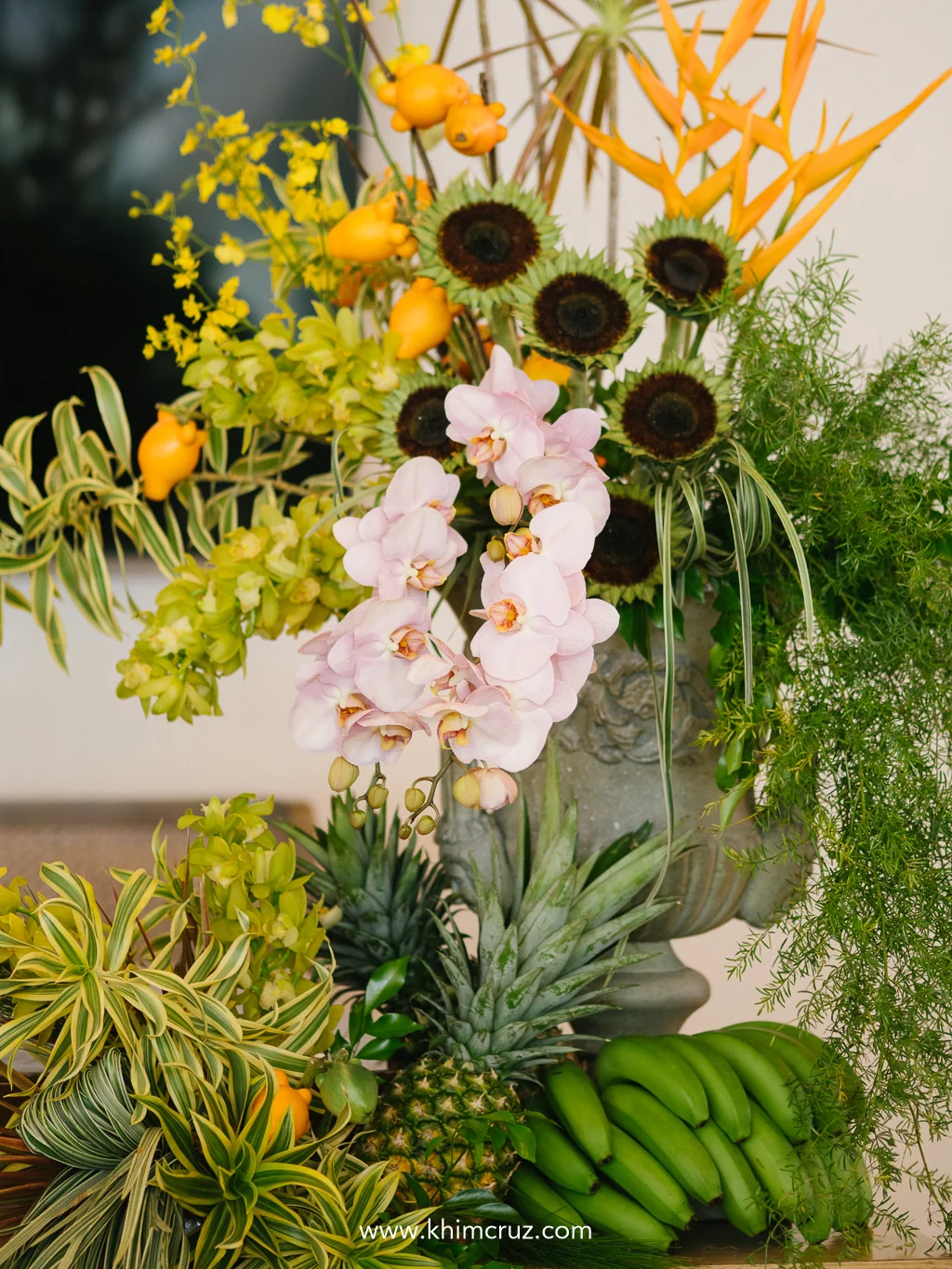 alsons-70th-anniversary-tropical-floral-arrangement-orchid-sunflower-khim-cruz