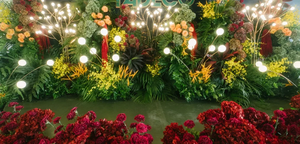 tadeco-75th-anniversary-tropical-floral-backdrop-globe-lights-khim-cruz-davao