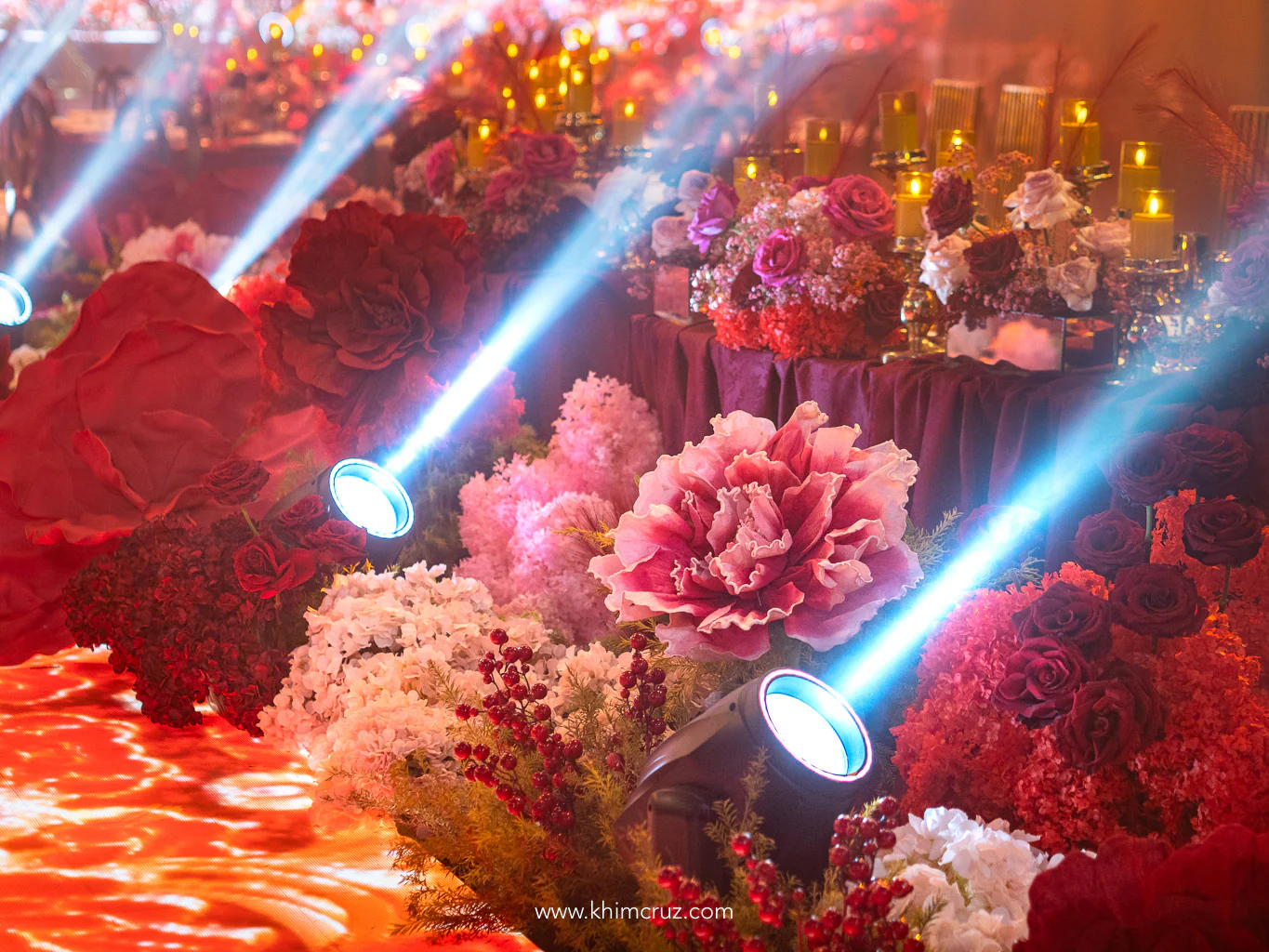 oriental-wedding-red-pink-floral-aisle-decor-khim-cruz-davao