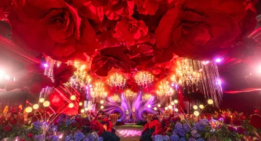 peacock-80th-birthday-giant-red-rose-ceiling-chandelier-khim-cruz-davao